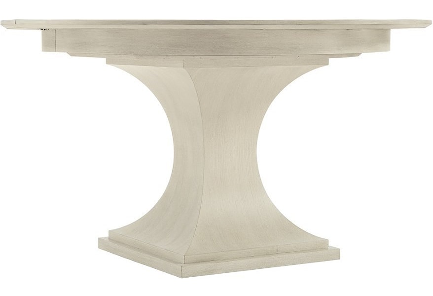 Bernhardt East Hampton Transitional Round Dining Table With 20 Leaf Belfort Furniture Dining Tables