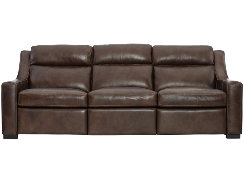 Bernhardt Germain Transitional Power Motion Sofa With Power Headrests And Usb Ports Wayside Furniture Reclining Sofas