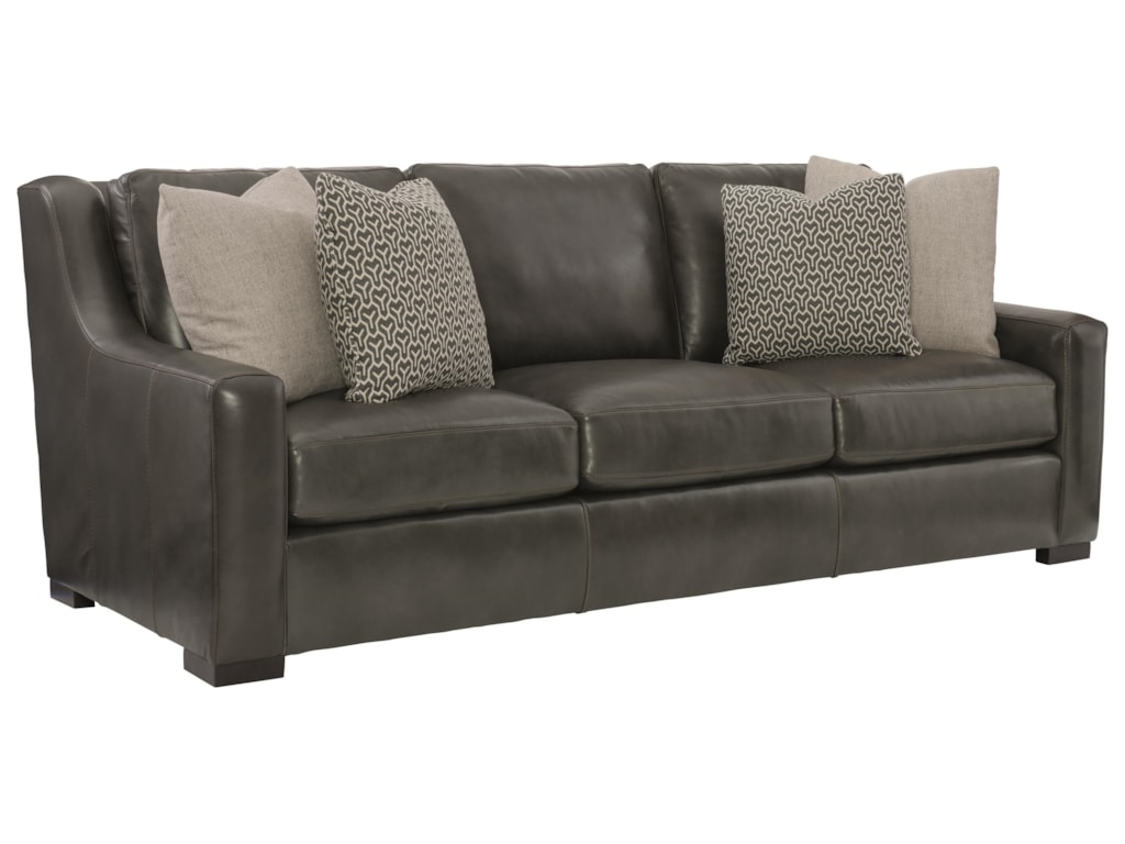 Germain Contemporary Sofa With Spring Down Cushions By Bernhardt At Darvin Furniture Germain Contemporary Sofa With Spring Down Cushions By Bernhardt At Darvin Furniture