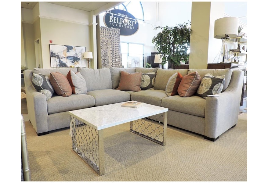 Bernhardt Germain Sectional Belfort Furniture Sectional Sofas