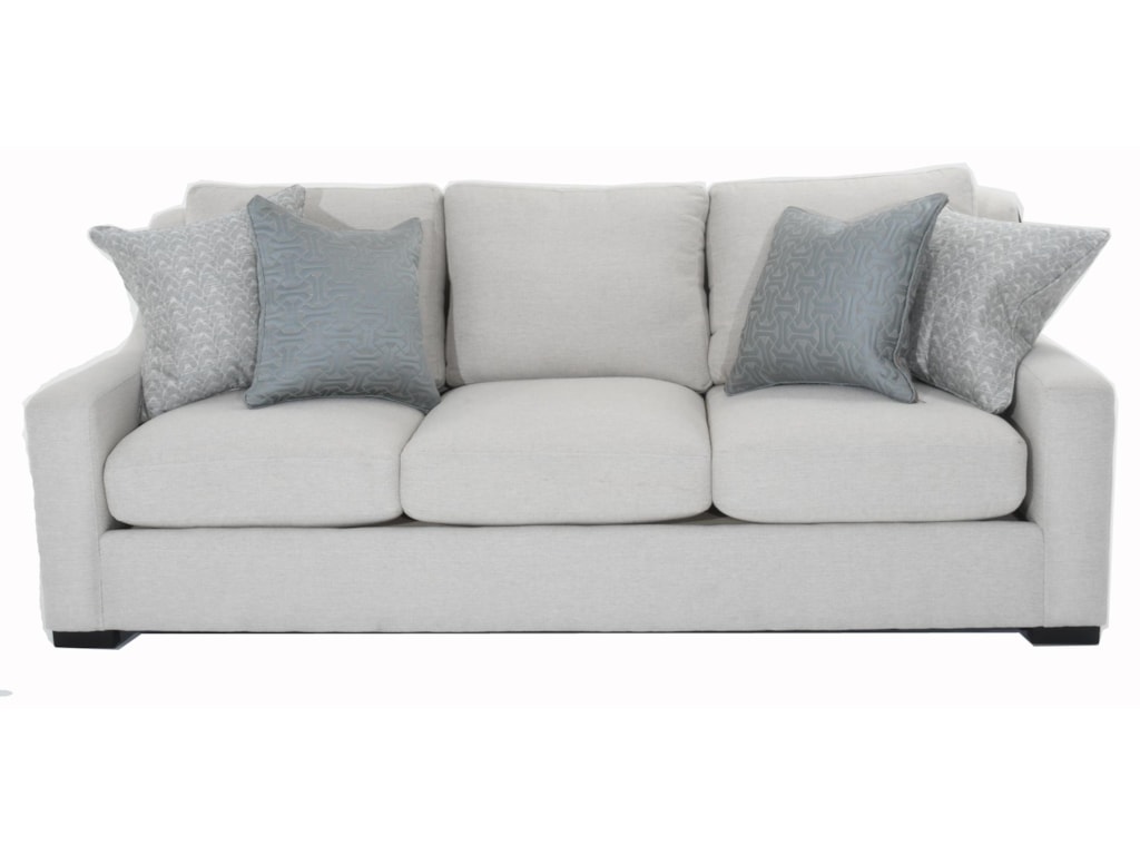 Germain Contemporary Sofa With Spring Down Cushions By Bernhardt At Baer S Furniture Germain Contemporary Sofa With Spring Down Cushions By Bernhardt At Baer S Furniture