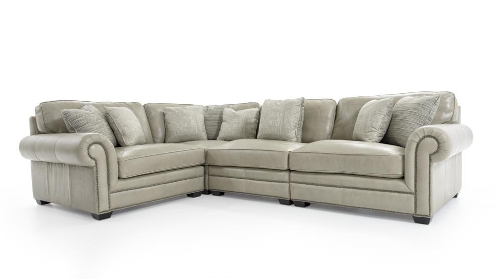 Bernhardt Grandview 7236leo 7232 7230 7235 266 202 Four Piece Traditional Sectional Sofa Baer S Furniture Sectional Sofas