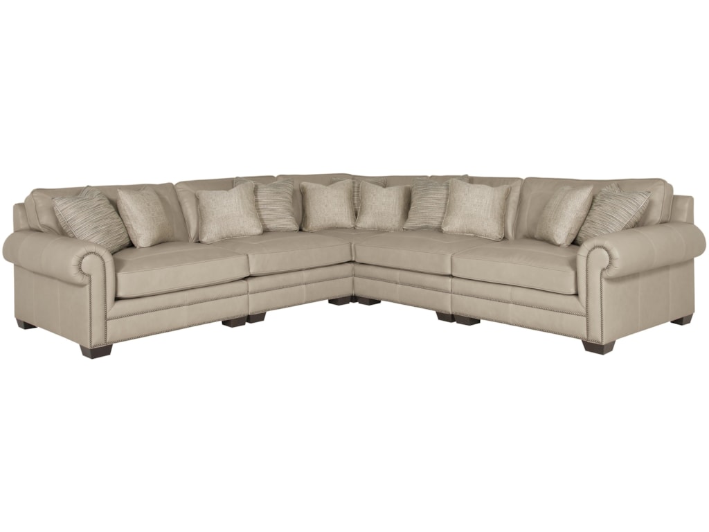 Grandview 5 Piece Traditional Sectional Sofa By Bernhardt At Wayside Furniture