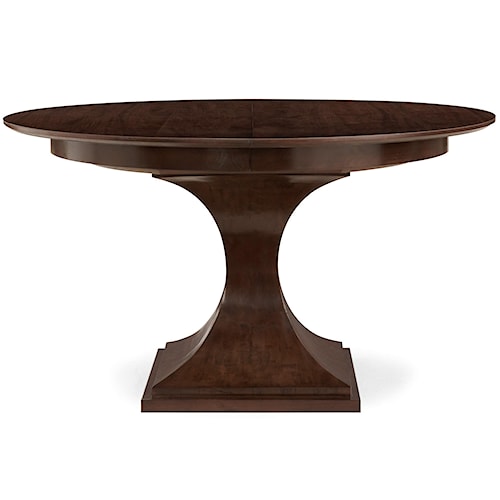Bernhardt Haven Single Pedestal Round Dining Table - Belfort Bernhardt Haven Single Pedestal Round Dining Table - Bernhardt Haven Single Pedestal Round Dining Table - Belfort