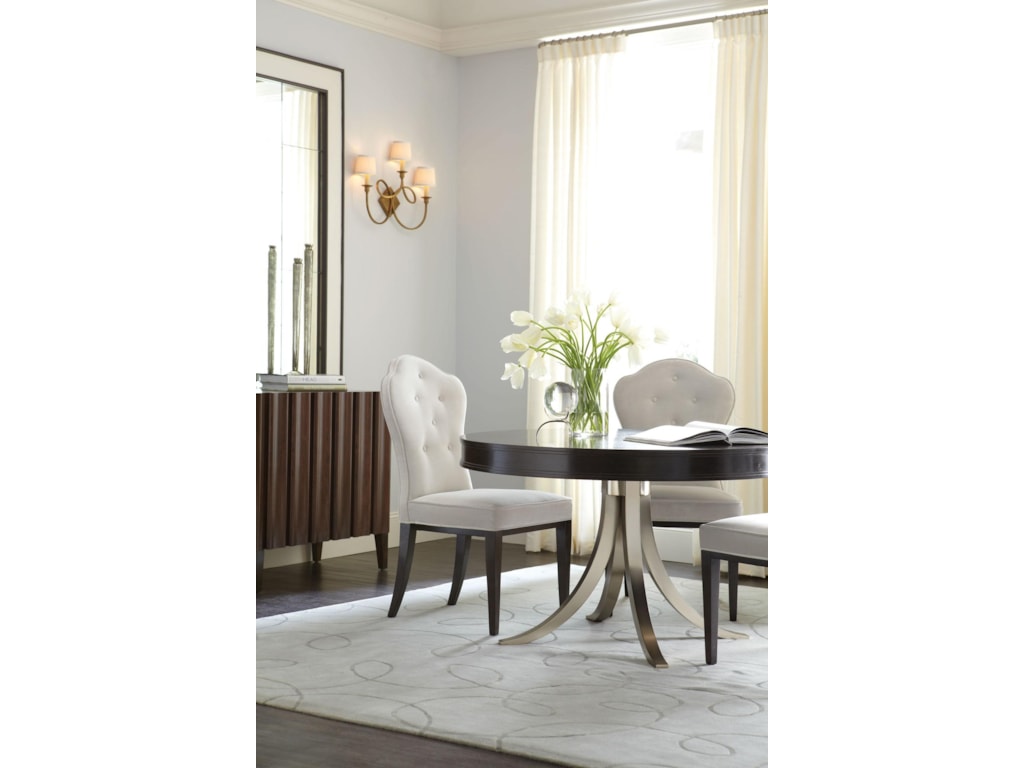 Bernhardt Haven Large Mirror With Two Tone Wood Frame Howell