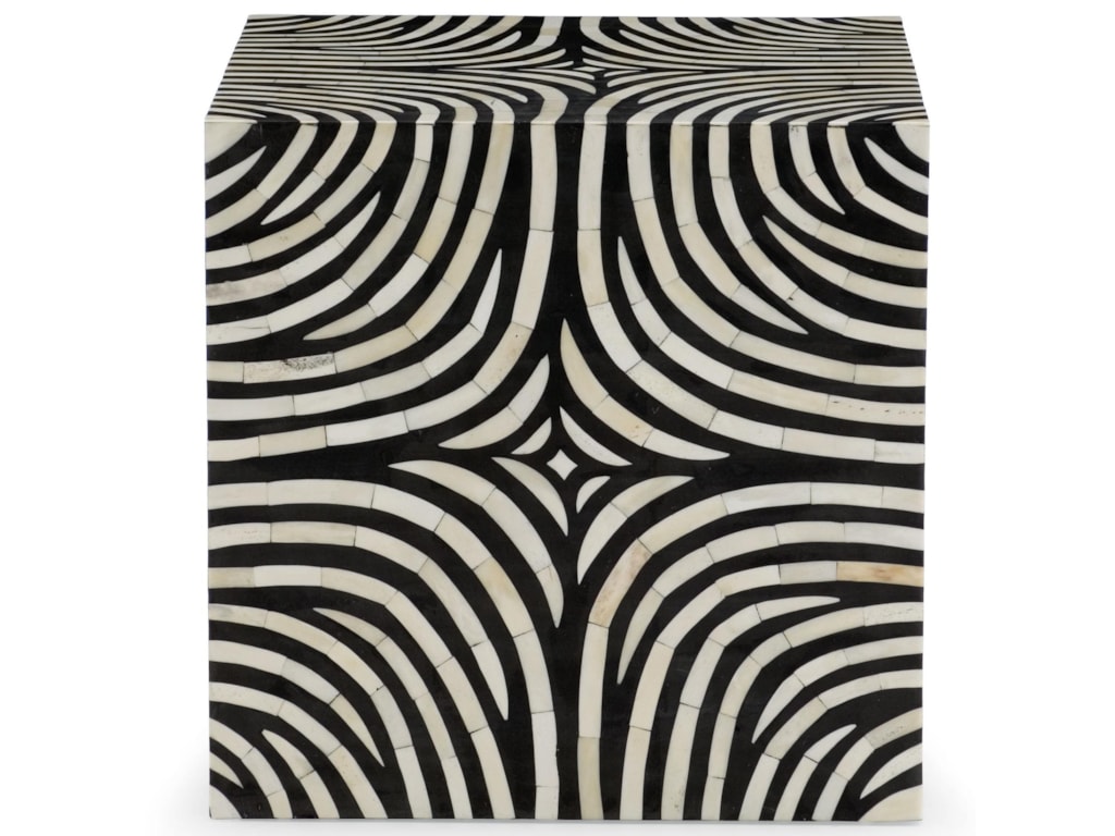 Bernhardt Interiors - AccentsZebra Cube