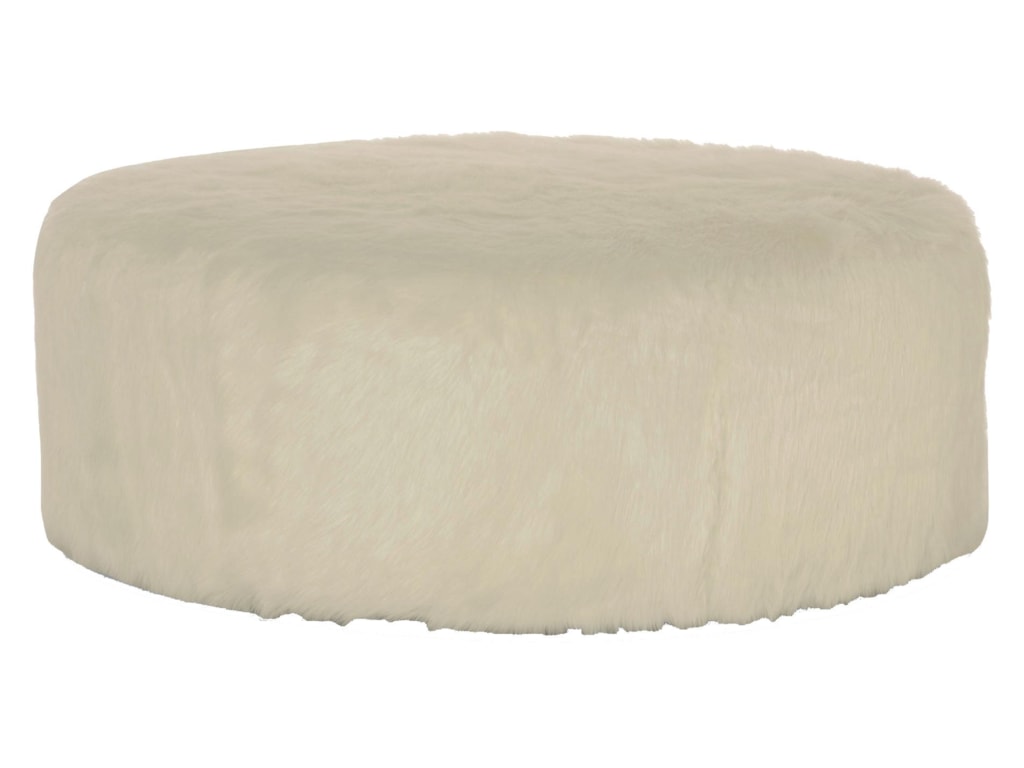 Bernhardt Interiors Accents Tyre Round Ottoman With Contemporary - Bernhardt Interiors Accents Tyre Round Ottoman With Contemporary Furcover Baer's Furniture Ottomans bernhardt interiors accents tyre round ottoman with contemporary - bernhardt interiors accents tyre round ottoman with contemporary furcover baer's furniture ottomans