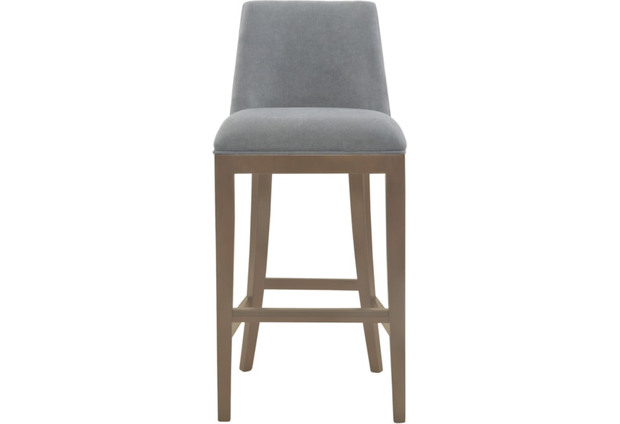 Bernhardt Interiors Bailey Contemporary Bar Stool With