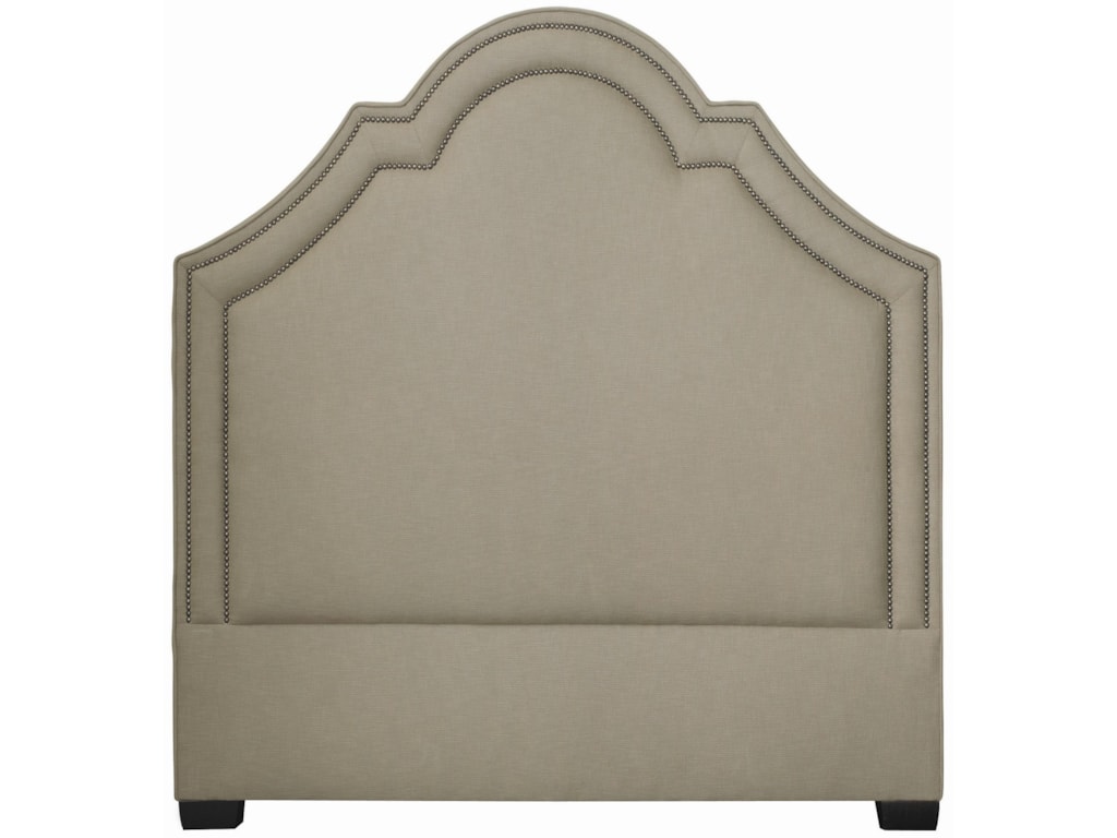 Bernhardt Interiors - BedsTwin Madison Crown Top Headboard