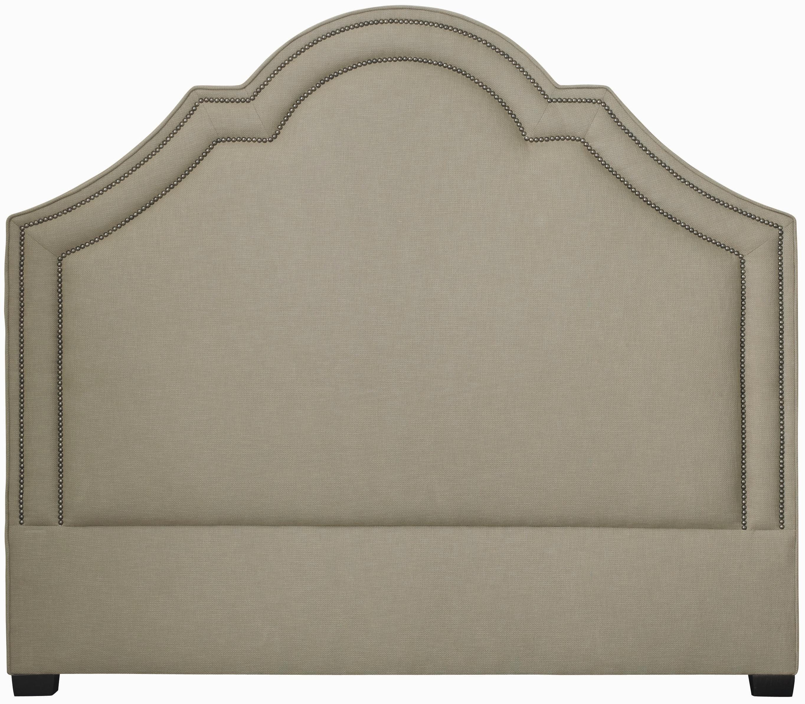 Bernhardt Interiors Beds 756 H64h Queen Size Madison Crown Top Upholstered Headboard Baer S Furniture Headboards