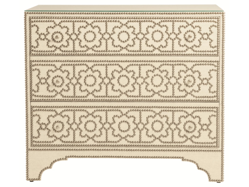 Bernhardt Interiors Cabrillo Upholstered Nailhead Chest With Bernhardt Interiors Cabrillo Upholstered Nailhead Chest With Shabby Chic Style