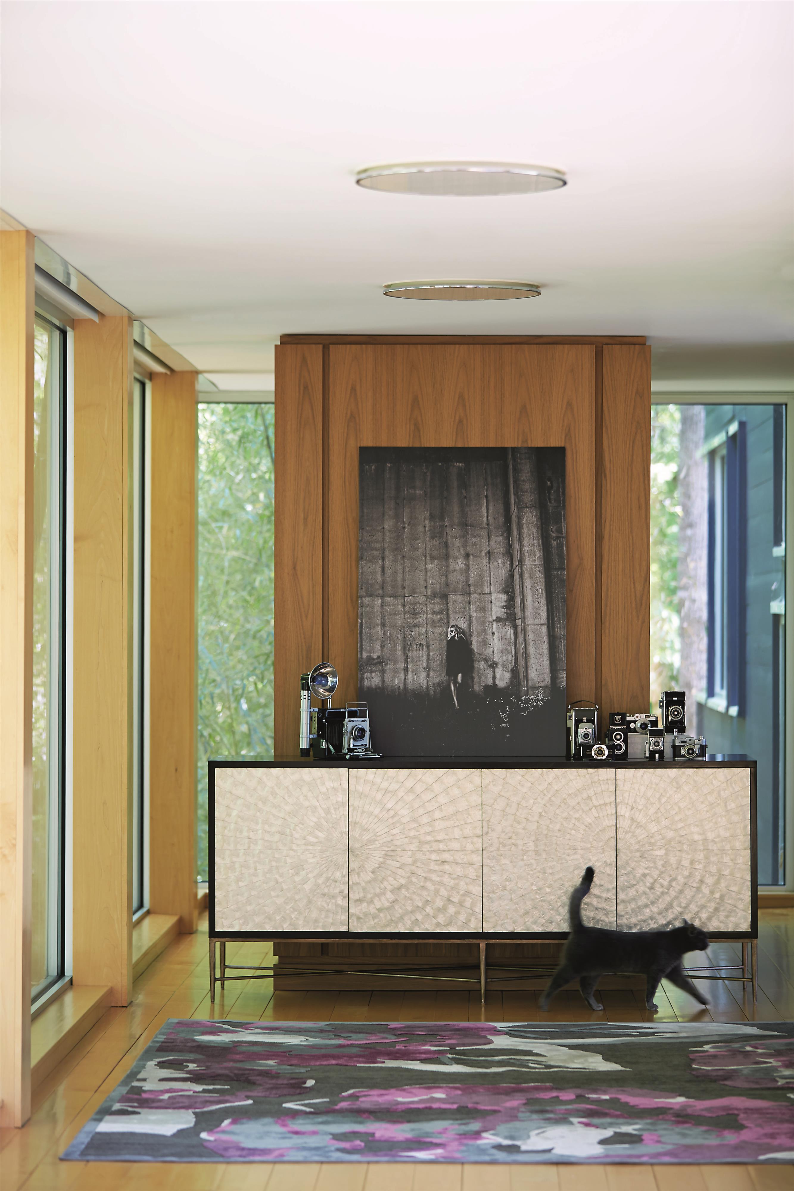 Bernhardt Interiors Dining 353 132 Adagio Buffet With Capiz