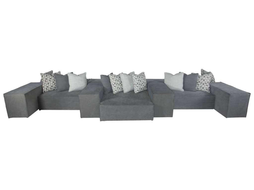 Bernhardt Interiors Format Thir Piece Modern Modular