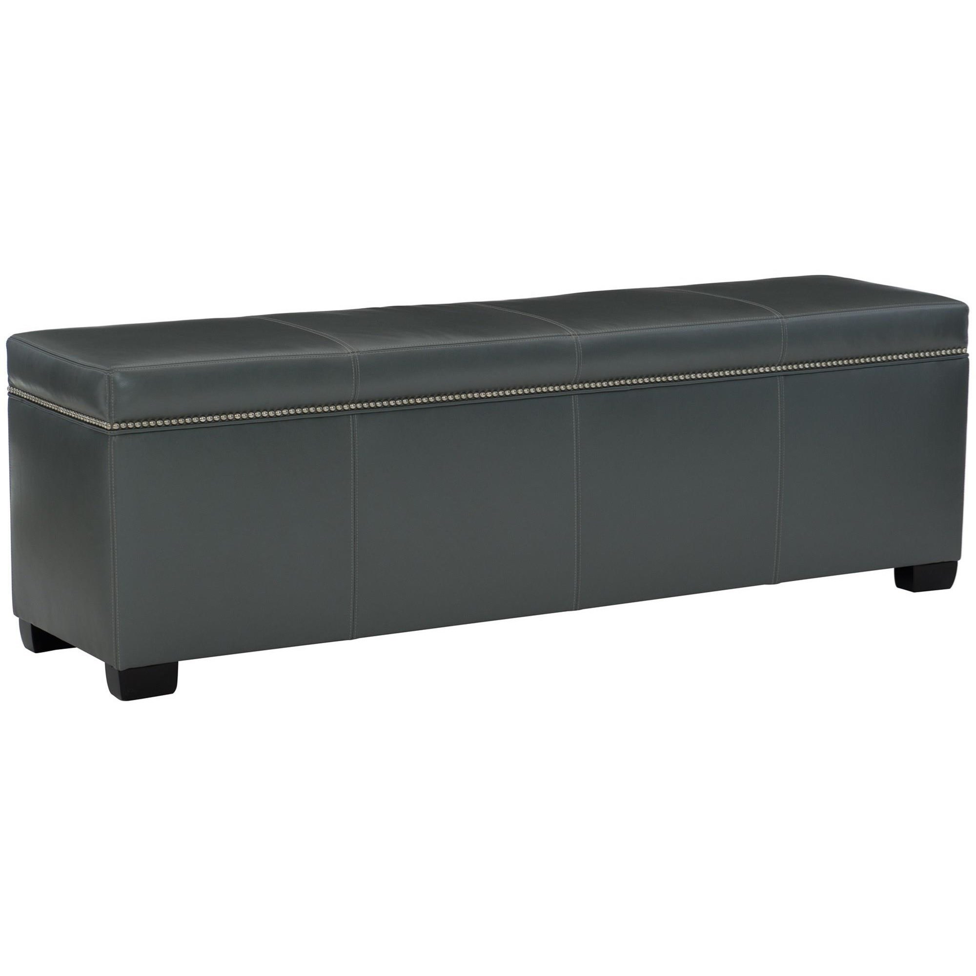 Bernhardt Interiors Hamden 750 B04l Contemporary Leather Bench
