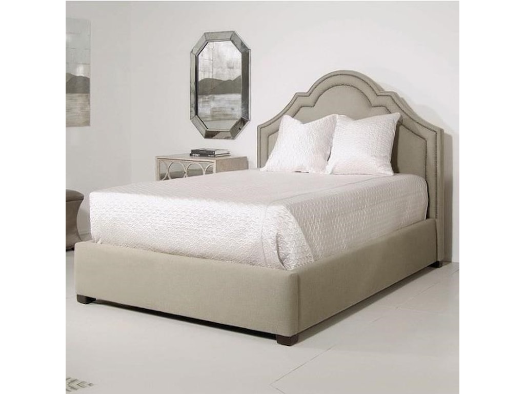 Bernhardt Interiors - MadisonTwin Crown Top Bed