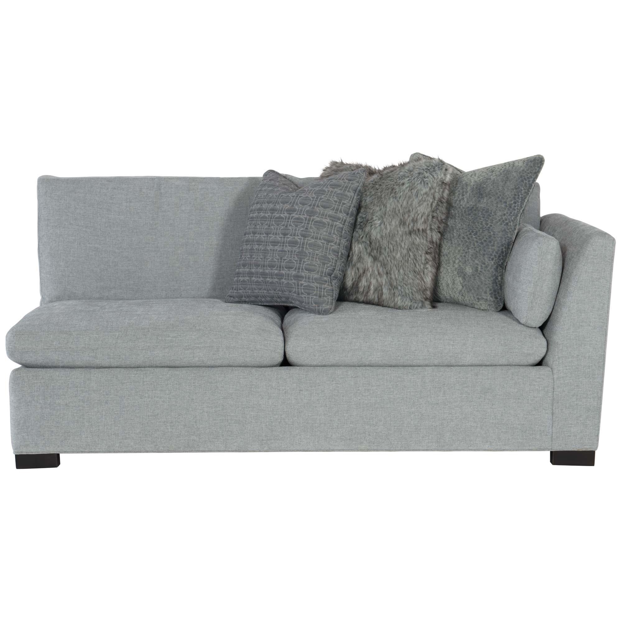 Bernhardt Interiors Serenity Right Arm Loveseat Howell Furniture Sectional Modular Components