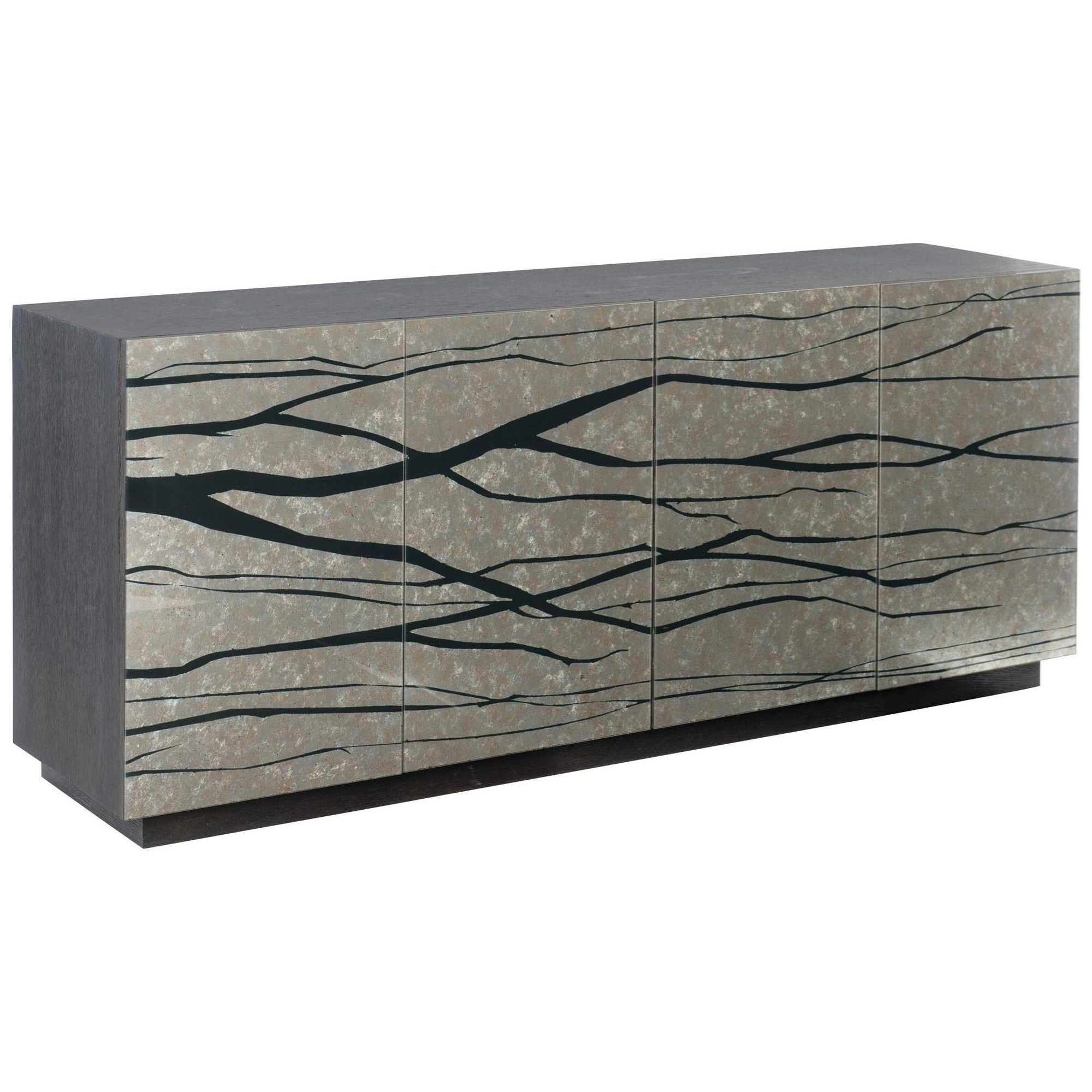 Bernhardt Interiors Sylvan Contemporary Entertainment Credenza