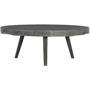 Bernhardt Interiors Tomas Rustic Round Wood Cocktail Table Belfort Furniture Cocktail Coffee Tables