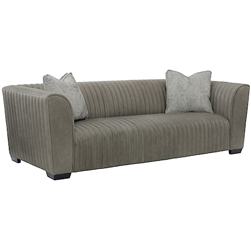 Bernhardt Kent Contemporary Sofa With Channel Tufting Bernhardt Kent Contemporary Sofa With Channel Tufting