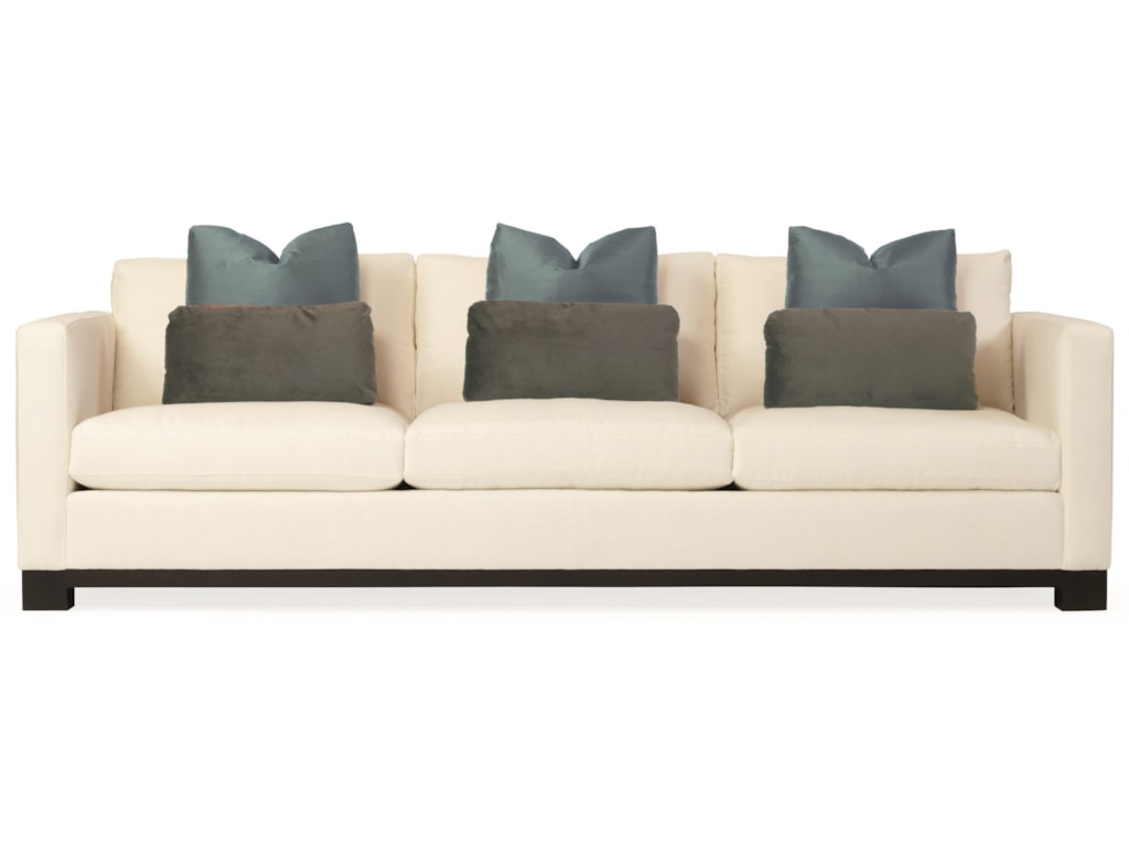Bernhardt Interiors Lanai N1657 Modern Styled Sofa With Slight Bernhardt Interiors Lanai Full Size Sofa