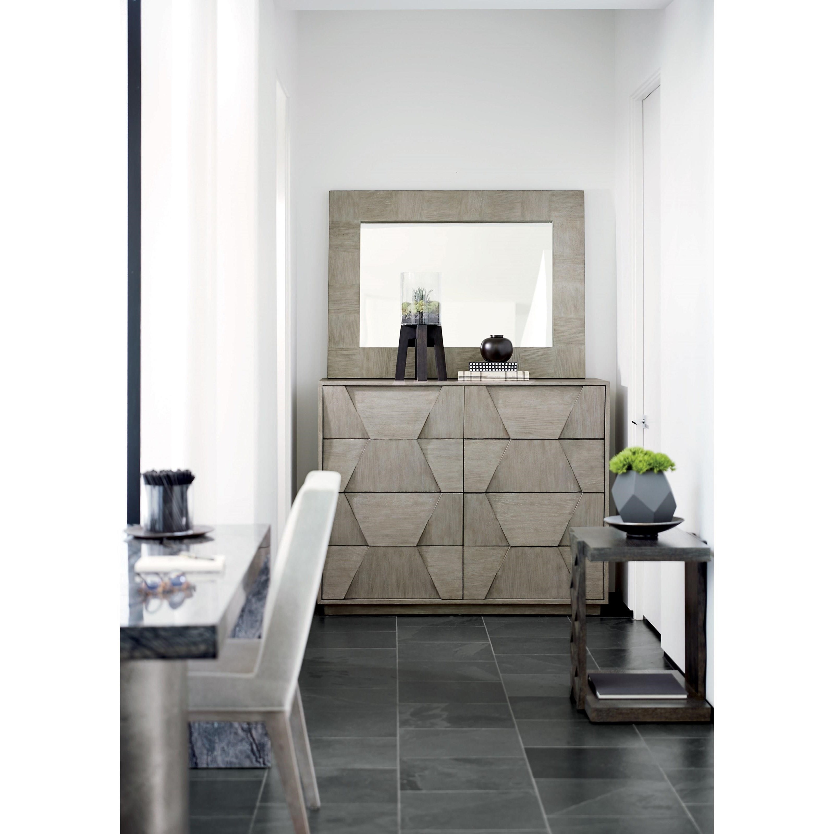 Bernhardt Linea Rectangular Wall Mirror Sprintz Furniture Wall