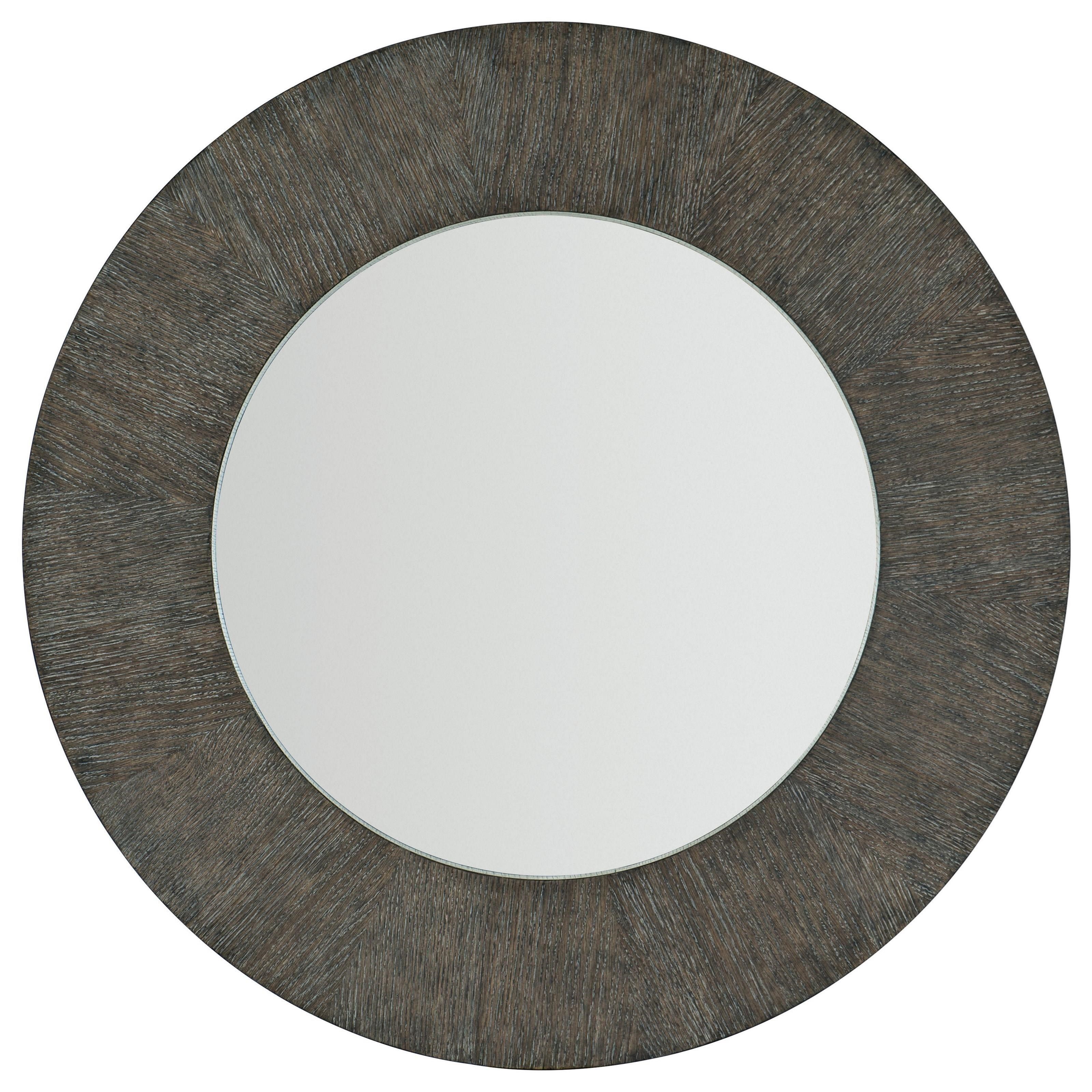 Bernhardt Linea Round Wall Mirror Belfort Furniture Wall Mirrors
