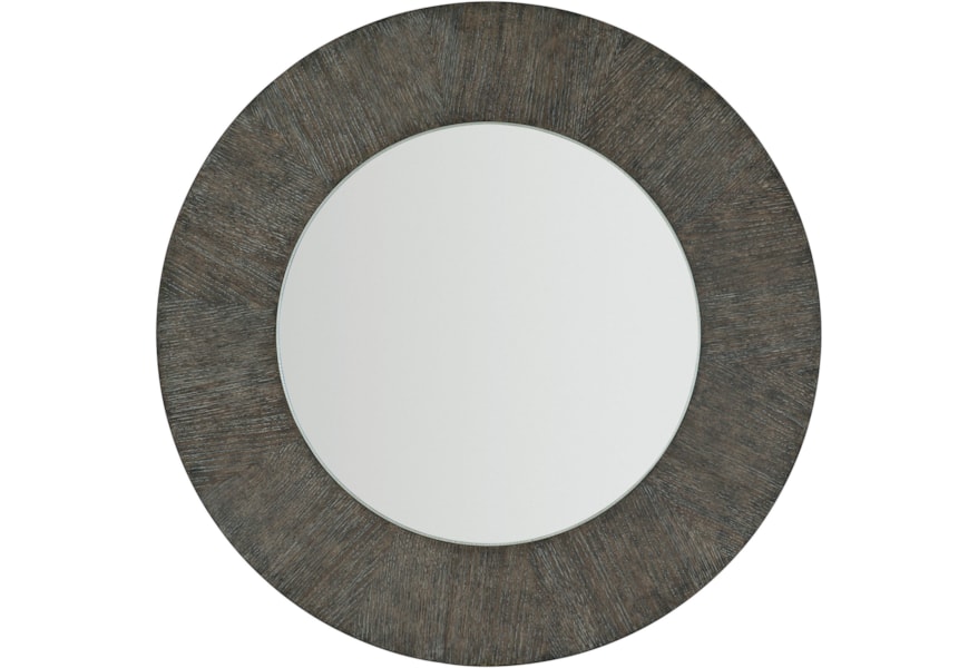 Bernhardt Linea Round Wall Mirror Belfort Furniture Wall Mirrors