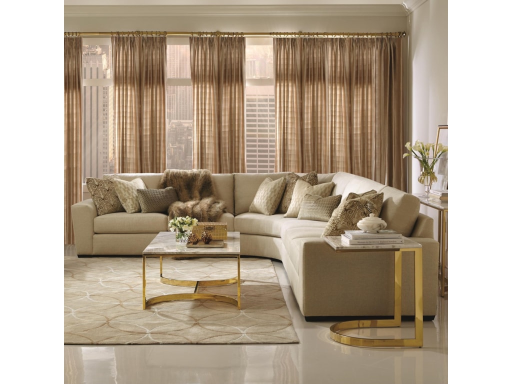 Lockett Sectional Sofa Seats 5 By Bernhardt At Dunk Bright Furniture
