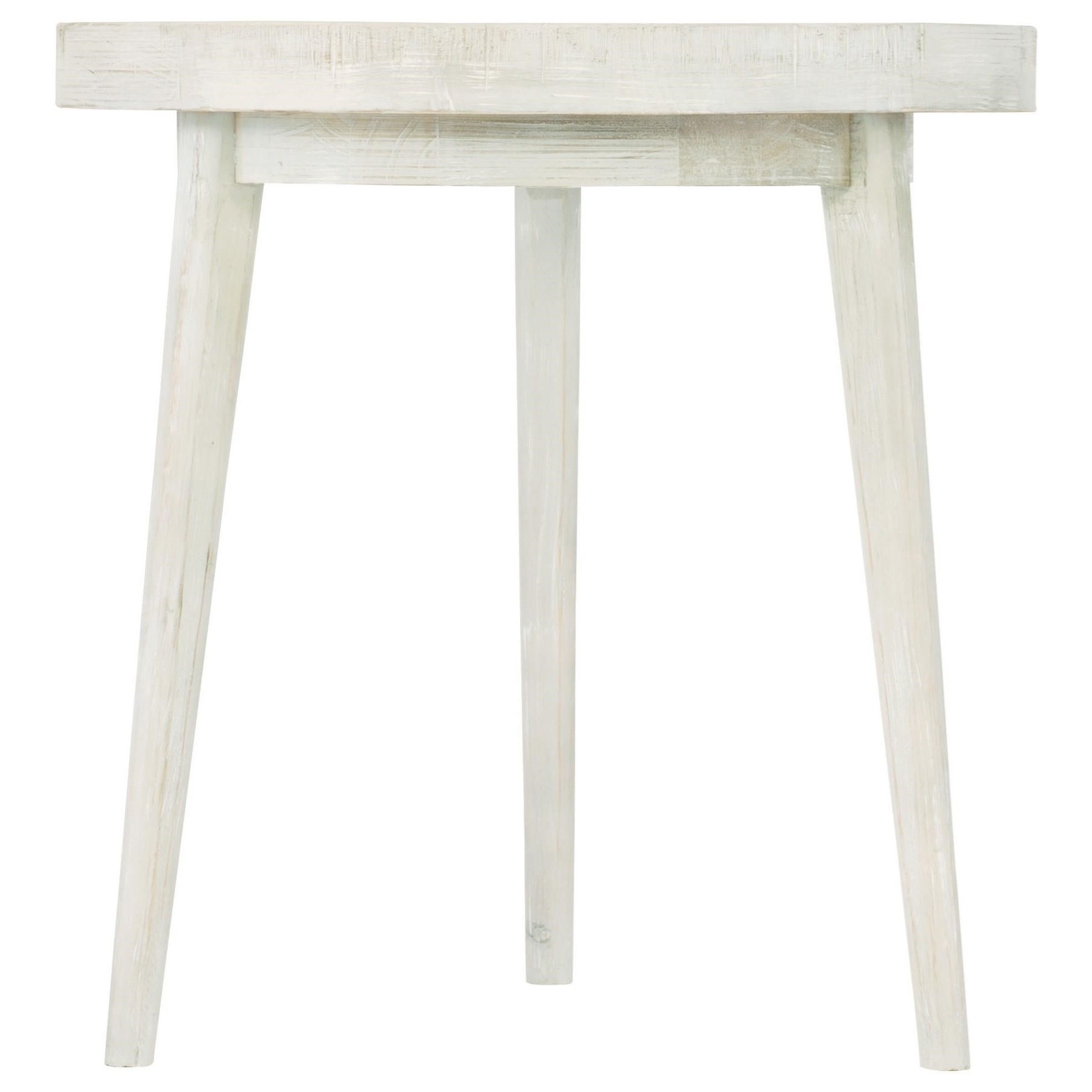 Bernhardt Loft Booker Rustic Modern Round End Table With Gallery