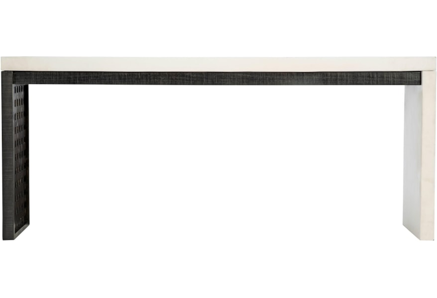 Bernhardt Loft Logan Square Kenton Console Table Fisher Home Furnishings Sofa Tables Consoles