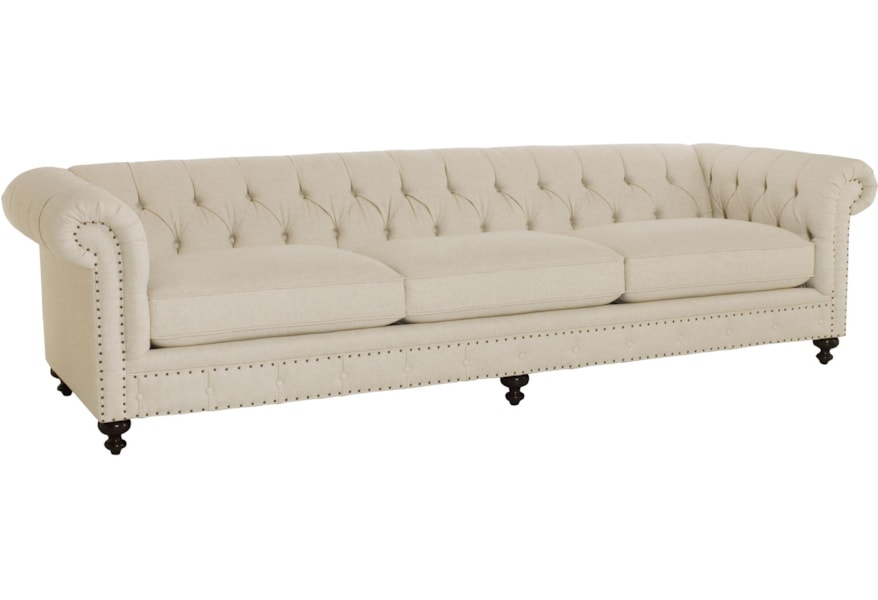 Bernhardt London Traditional Styled Long Sofa 116 5 Sprintz Traditional Styled Long Sofa 116 5