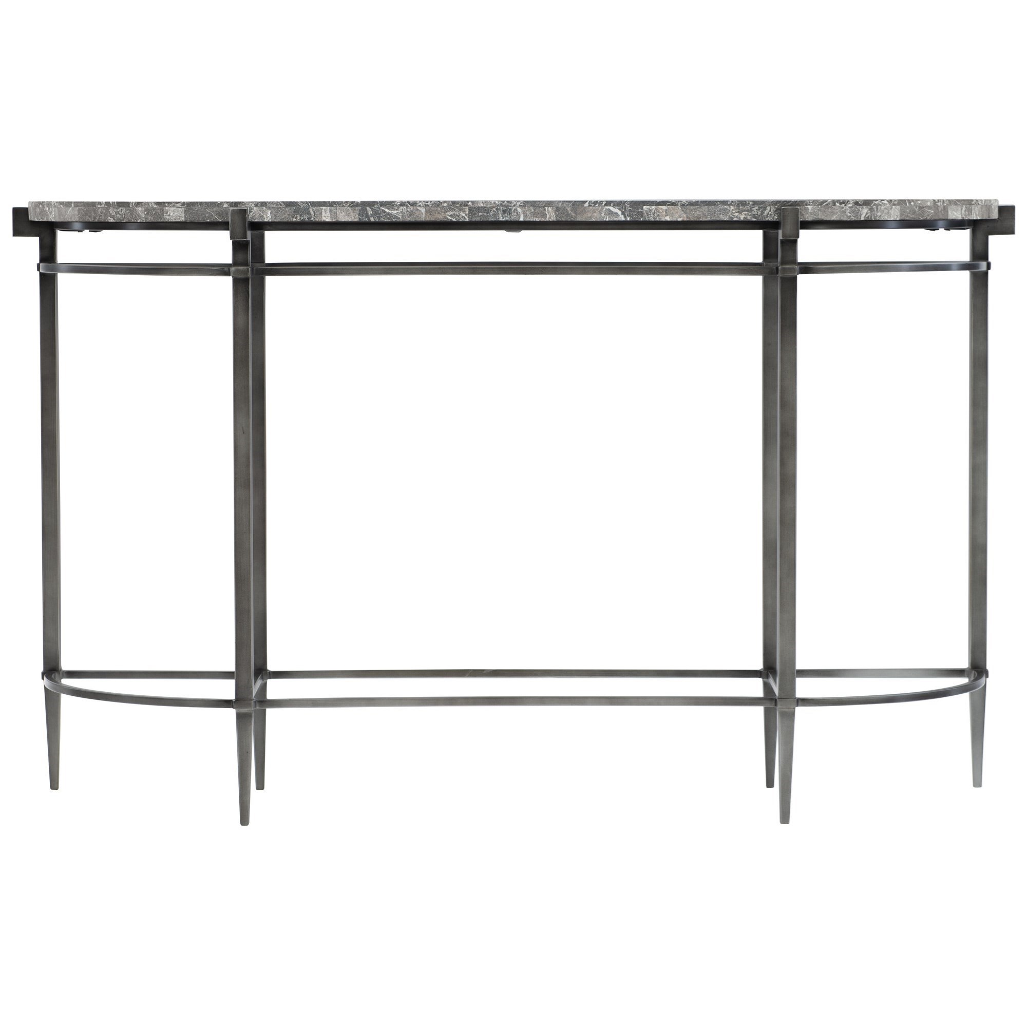 Bernhardt Mariposa Contemporary Console Table With Stone Top