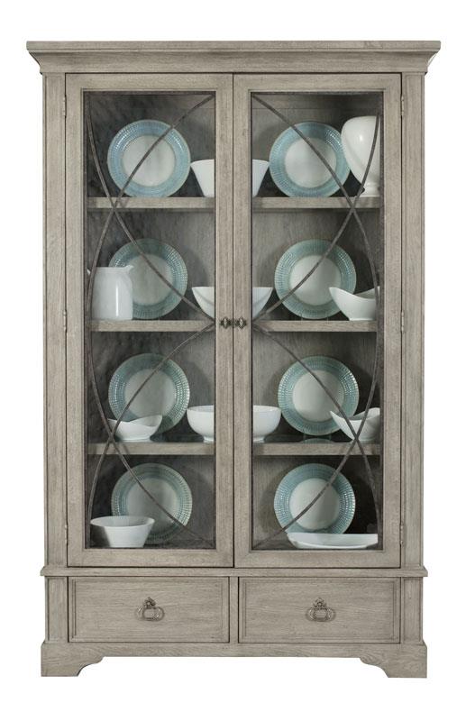 Bernhardt Marquesa 359 356 Display Curio With 3 Shelves And Metal