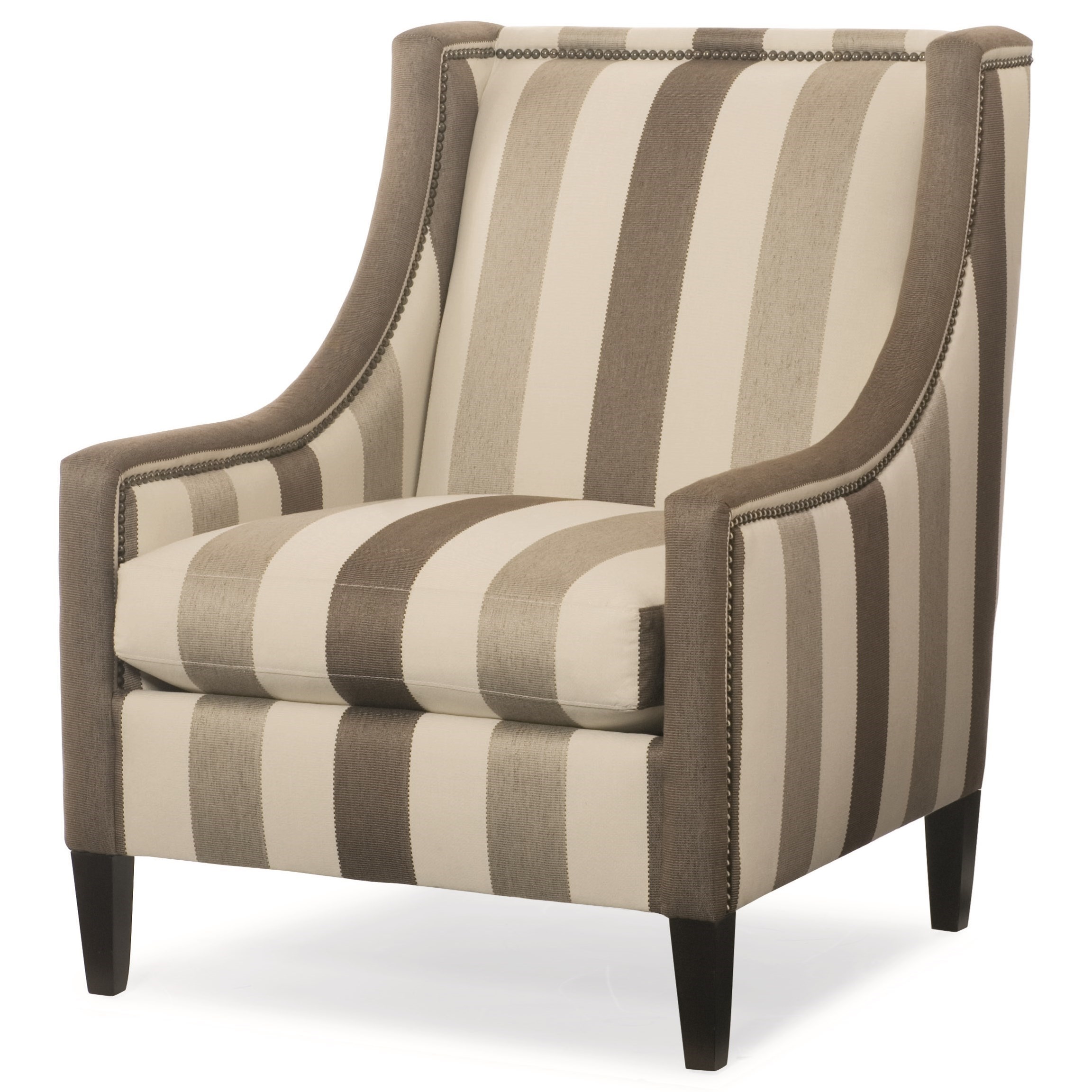 Bernhardt Mindy Transitional Chair With Nailhead Trim