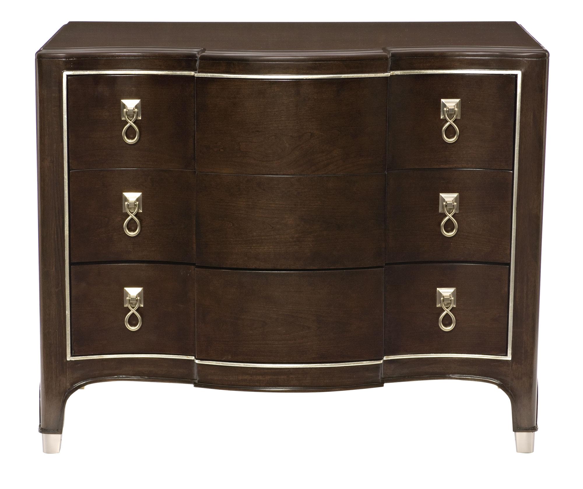 Bernhardt Miramont Nightstand With Ring Pull Hardware Stuckey Furniture Nightstands