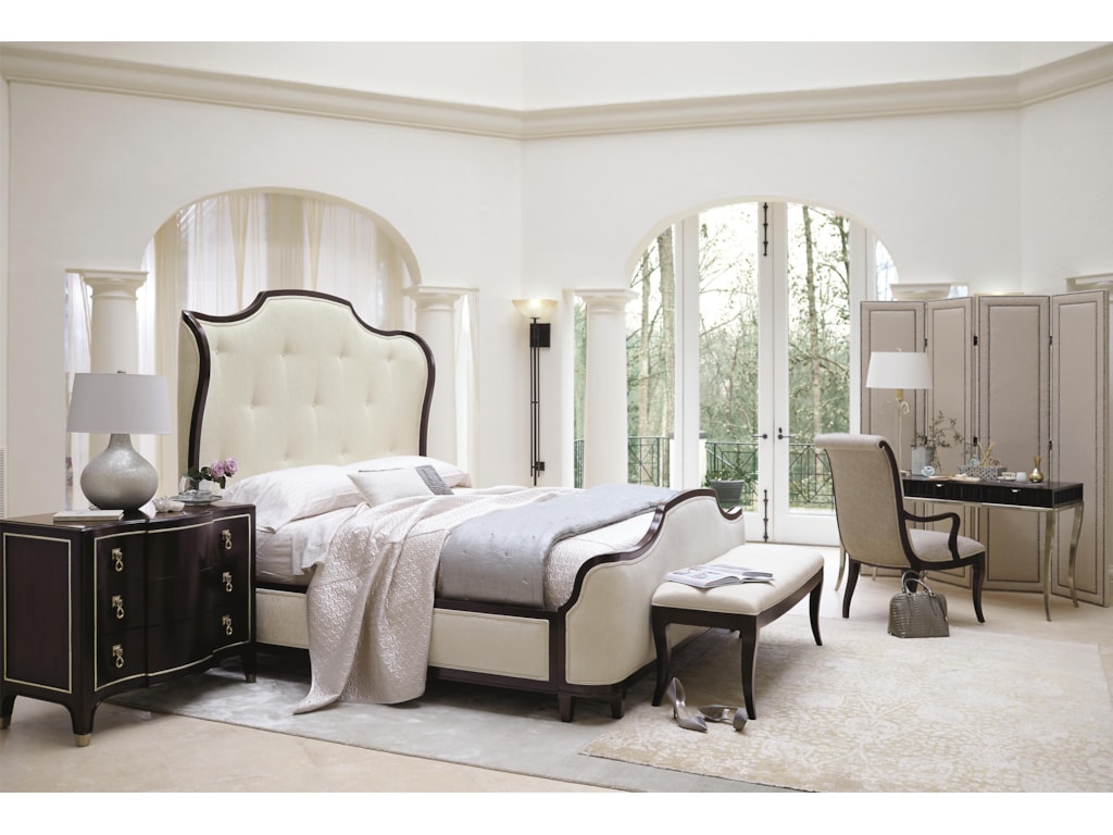 Bernhardt MiramontKing Upholstered Sleigh Bed