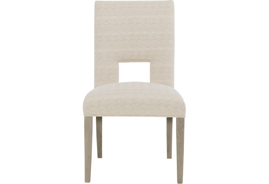 Bernhardt Mosaic Upholstered Side Chair With Open Back Area Belfort Furniture Dining Side Chairs