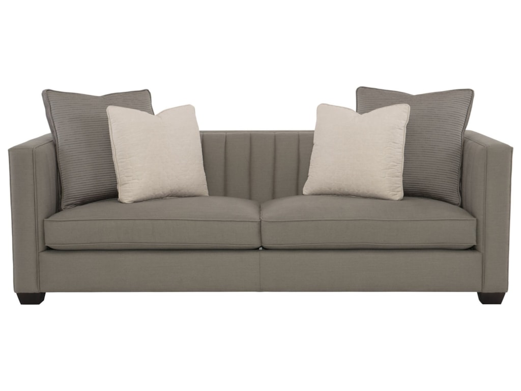 Bernhardt Noah Contemporary Sofa With Line Tufting Howell Bernhardt Noahcontemporary Sofa