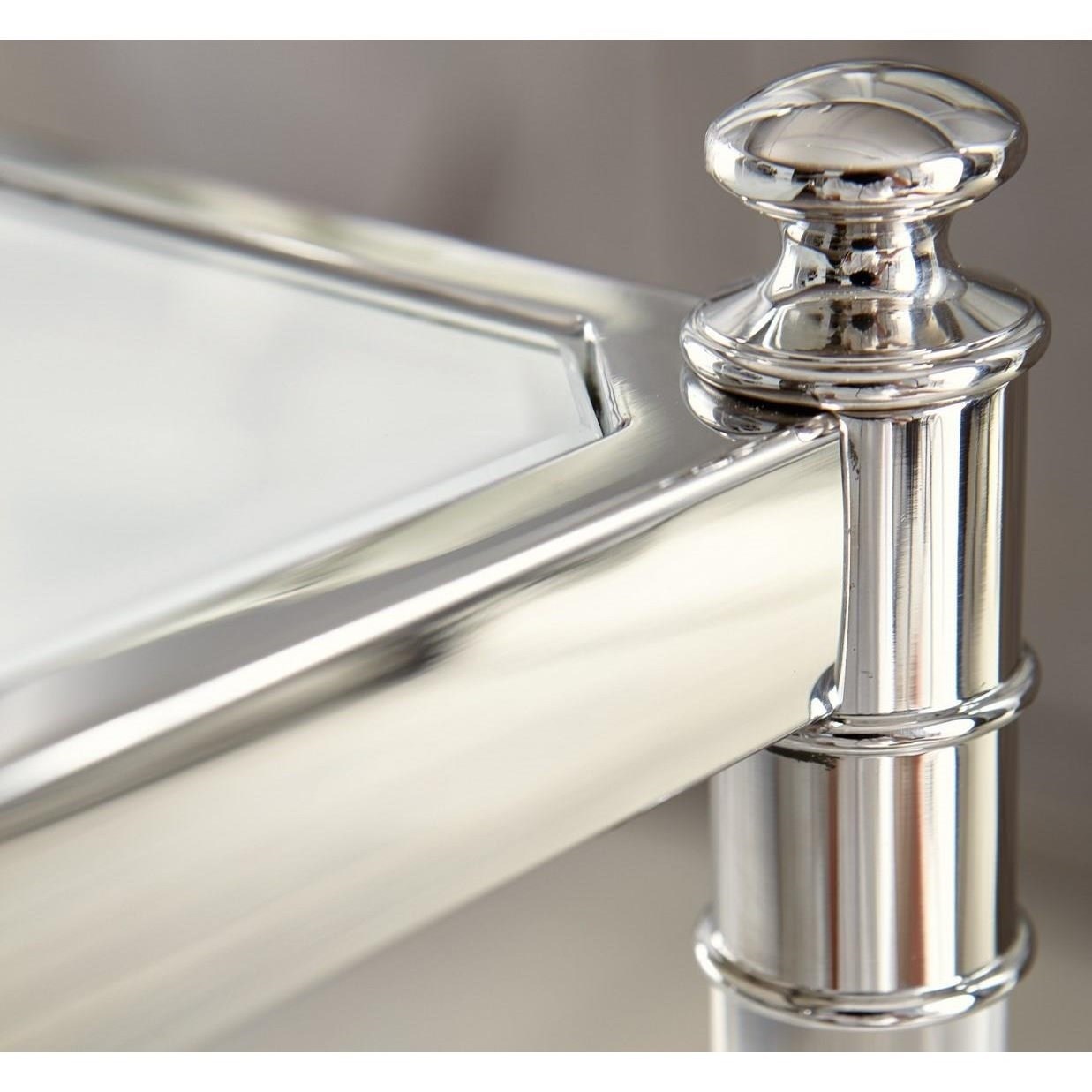 Bernhardt Portola Contemporary Metal Drink Table Sprintz