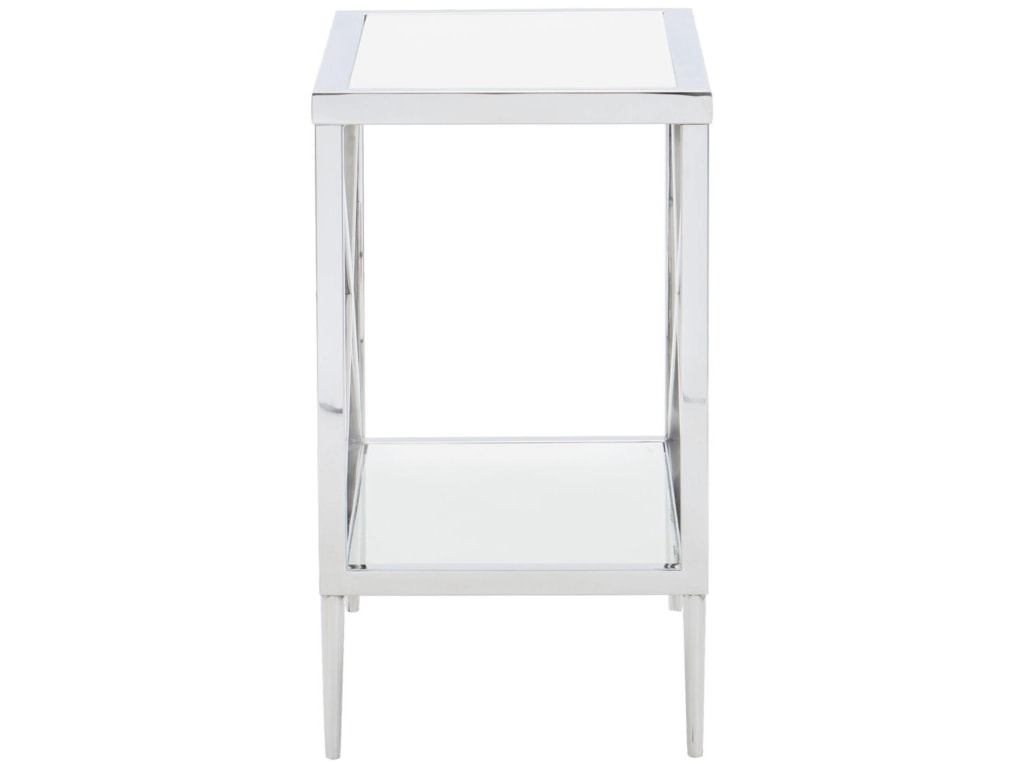 Portola Contemporary Metal End Table By Bernhardt At Dunk Bright Furniture