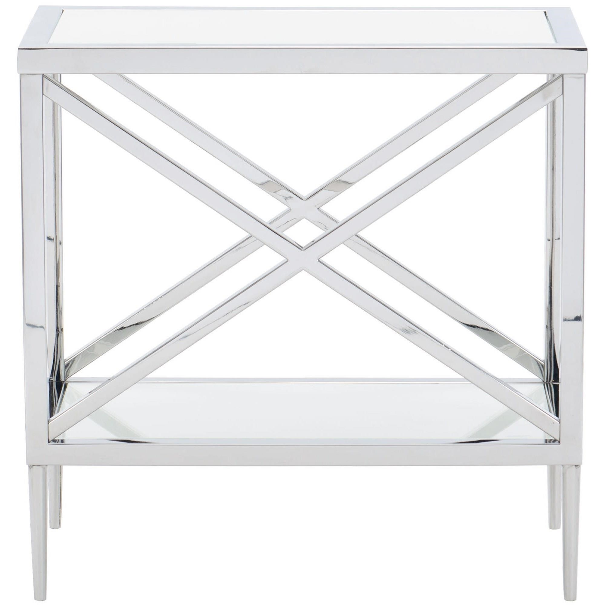 Portola Contemporary Metal End Table By Bernhardt At Dunk Bright Furniture