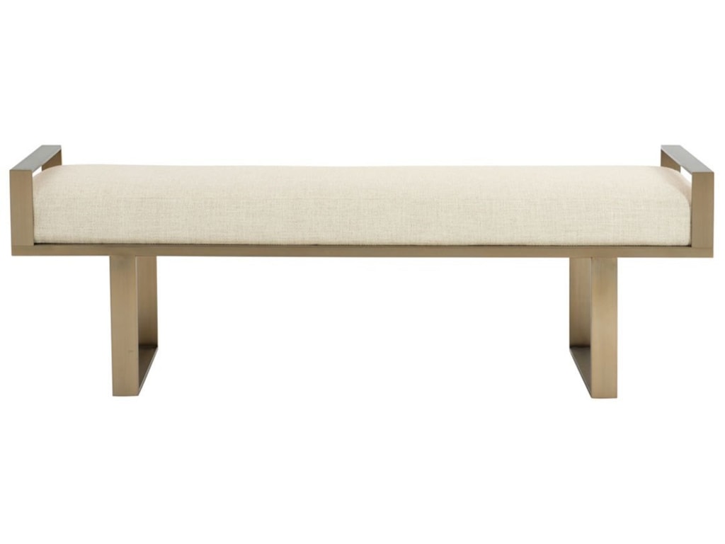 Bernhardt Profile 378 508 Metal Bench Baer S Furniture Dining Bernhardt Profile Metal Bench