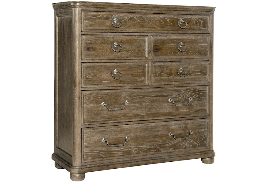 Bernhardt Rustic Patina Rustic Tall Chest With 7 Drawers Sprintz