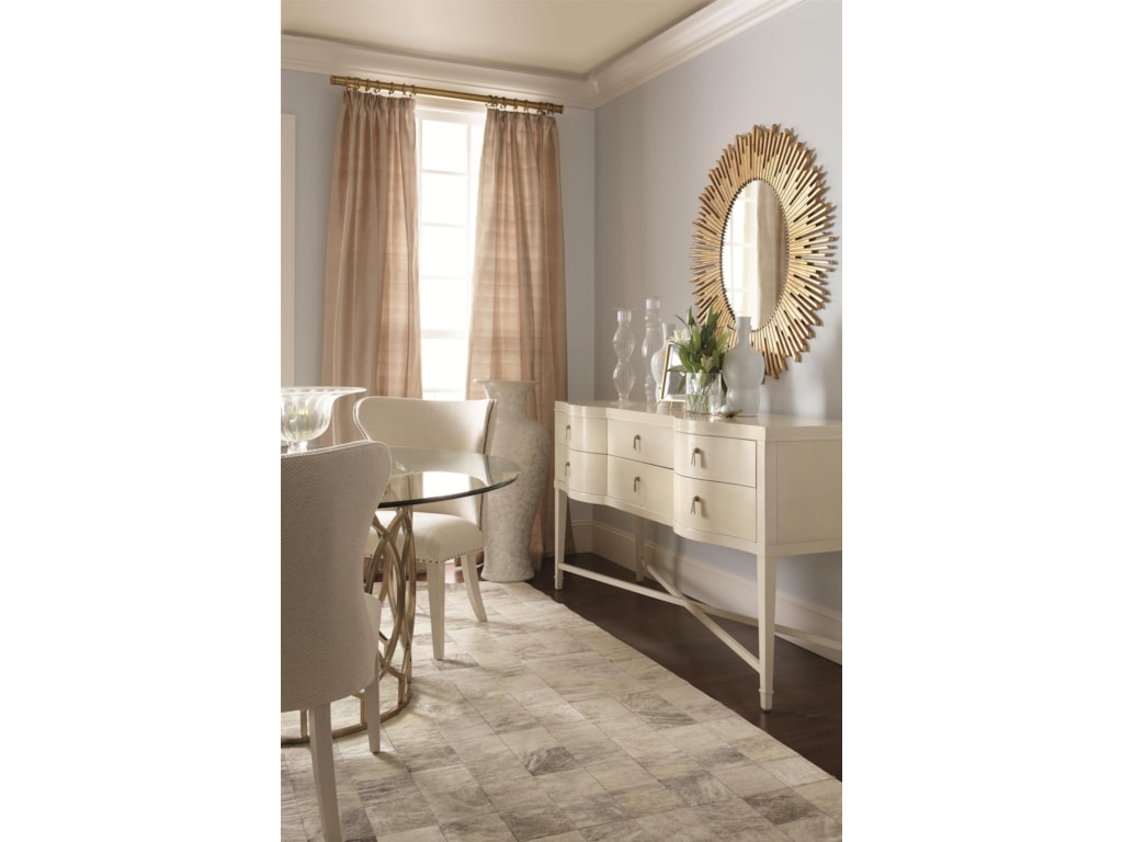 Bernhardt Salon Sunburst Oval Mirror Belfort Furniture Wall Mirrors