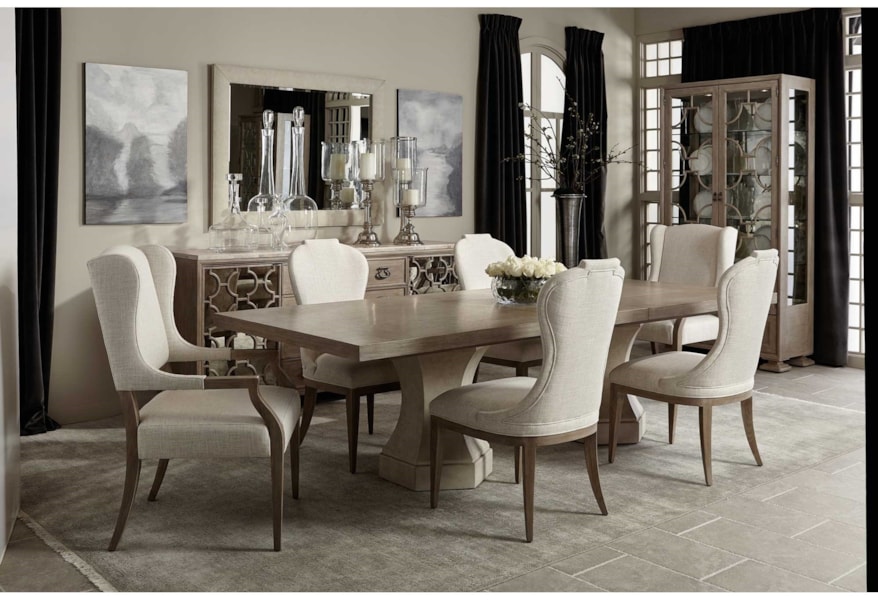 Bernhardt Santa Barbara Transitional Dining Room Group Sprintz