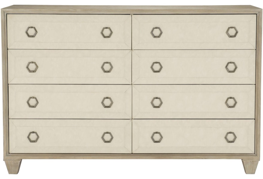 Bernhardt Santa Barbara 385 042 Transitional 8 Drawer Dresser