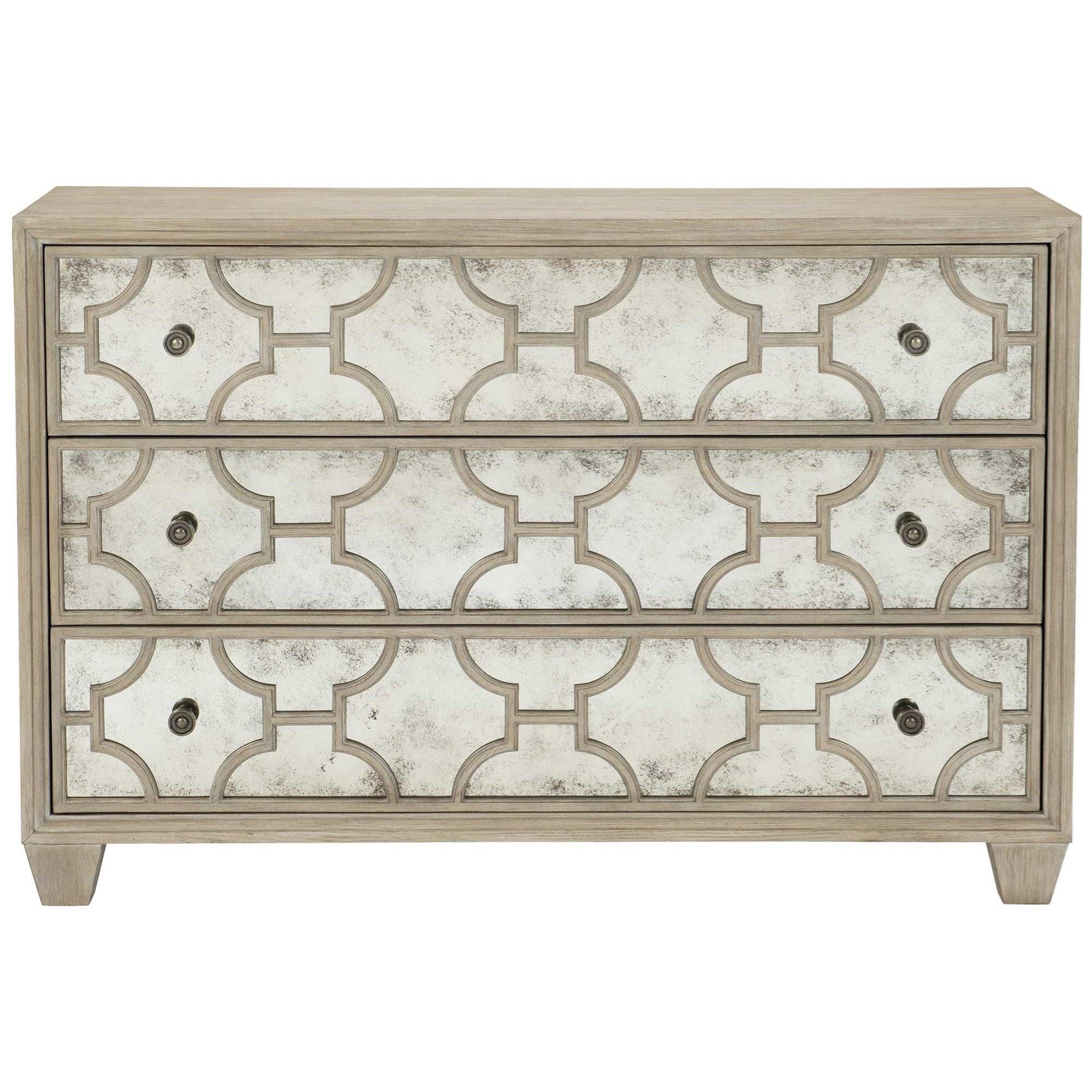 Bernhardt Santa Barbara 385 116 Transitional 3 Drawer Chest With