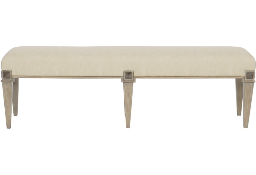 Bernhardt Santa Barbara 385 X08 Customizable Transitional Bench