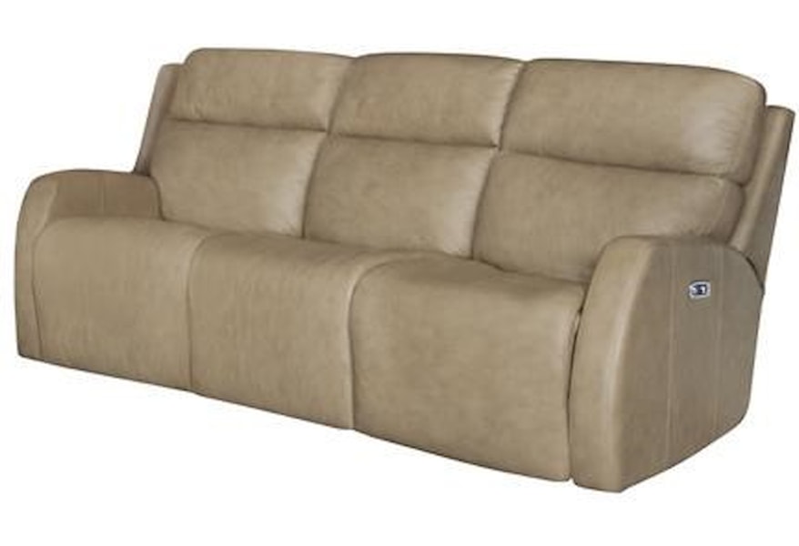 Bernhardt Sprintz Berfu Leather Reclining Sofa Sprintz Furniture Reclining Sofas