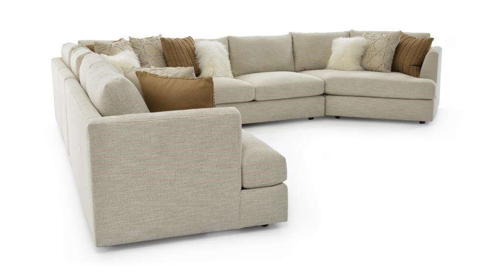 Bernhardt Sydney B94 Sect Seven Seat Sectional Sofa Baer S Furniture Sectional Sofas
